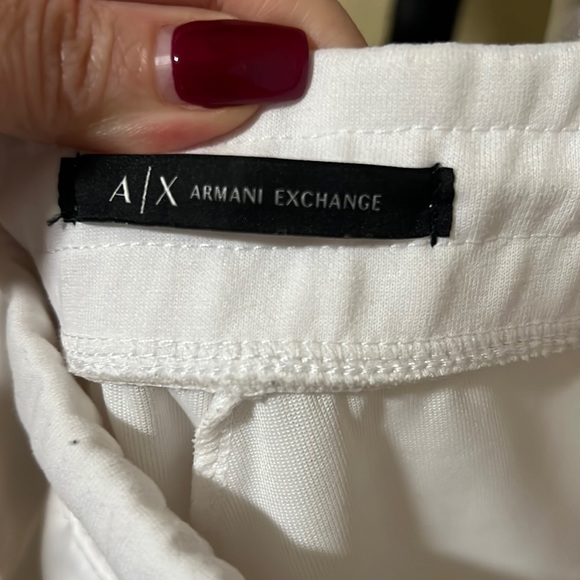 Armani Exchange sweatpants white - Picture 4 of 8